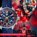 Relógio Formula 1 + Boné Oficial